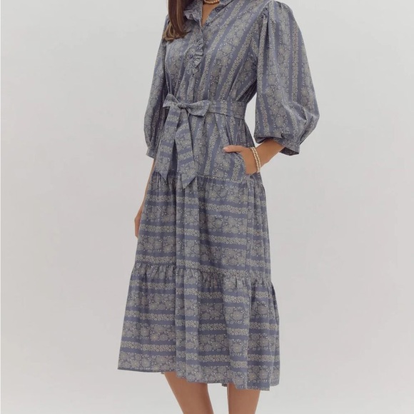 Autumn Brunch Midi Dress - Picture 2 of 4